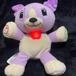 V-Tech Violet Educational,Interactive ,personalizable Plush Puppy Toy